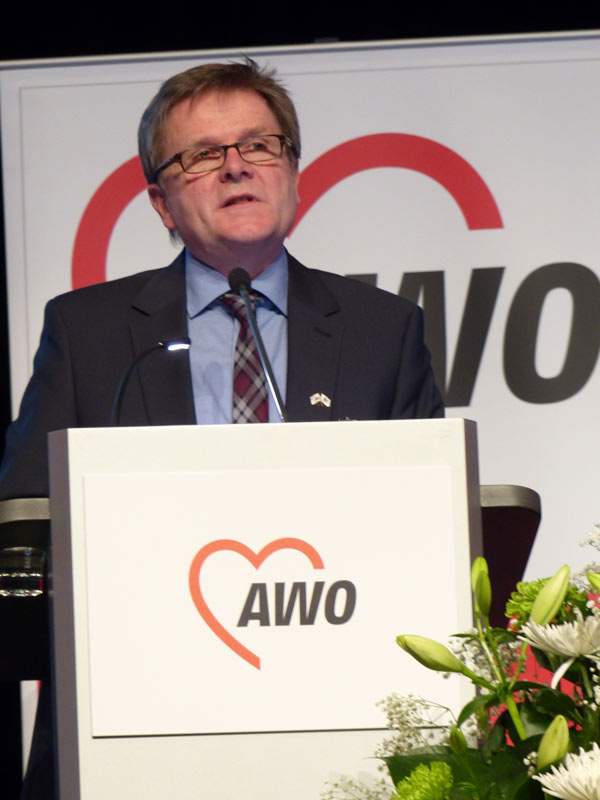 Wolfgang Stadler, Vorsitzender des Vorstandes AWO Bundesverband