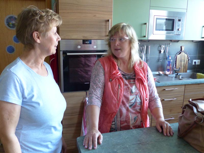 In der Küche der Senioren Wohngemeinschaft der AWO in Lübz